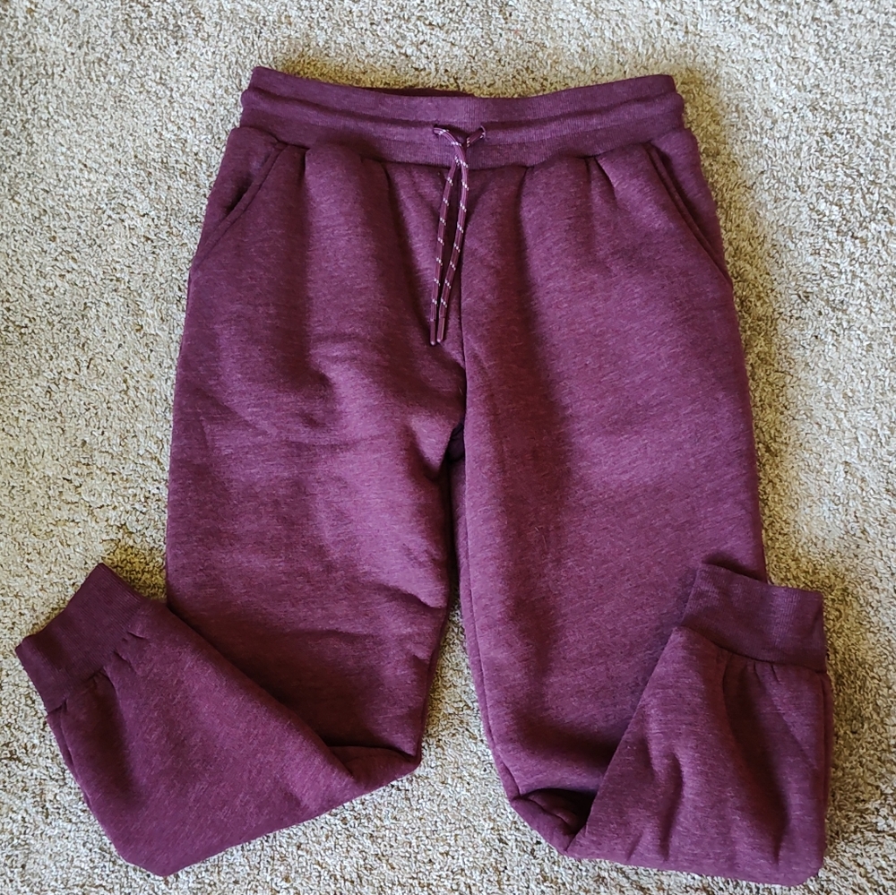 Women's 44⁰ North Maroon Jogger Pants Medium